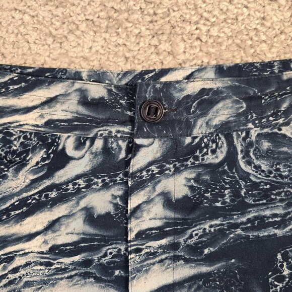 Huk Board Shorts Men 38 Blue Fishing Swim Trunks Performance Quick Dry Outdoor - Picture 3 of 12